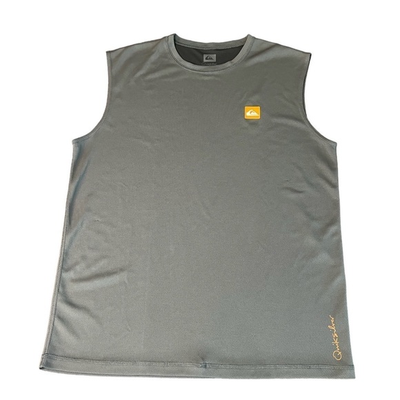 QUICKSILVER MENS GRAY TANK SIZE MEDIUM - Picture 1 of 8